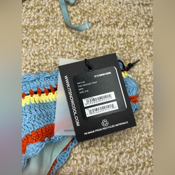 Free People It’s Now Cool Crochet Frill Bikini Set S/M - Picture 10 of 16